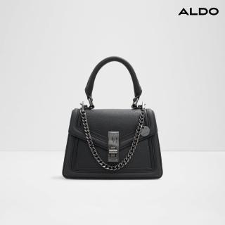【ALDO】EMALINE-時尚質感梯形手提包-女包(黑色)