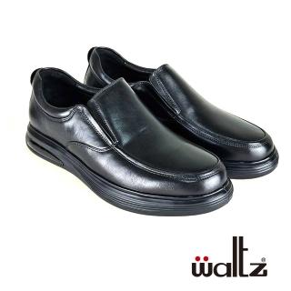 【Waltz】寬楦 氣墊鞋 皮鞋 紳士鞋 樂福鞋(4W514089-02 華爾滋皮鞋)
