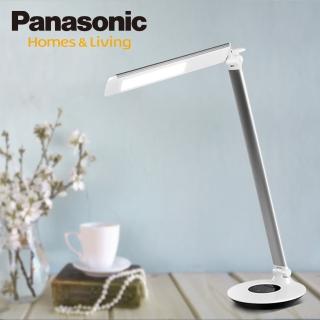 【Panasonic 國際牌】P系列 7.5W 觸控式 LED致翼檯燈 晝白色 可調光 一年保固 銀色(HH-LT0612P09)