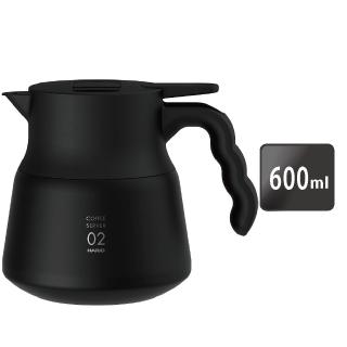 【HARIO】不鏽鋼保溫咖啡壺 PLUS 600ml(VHSN-60)