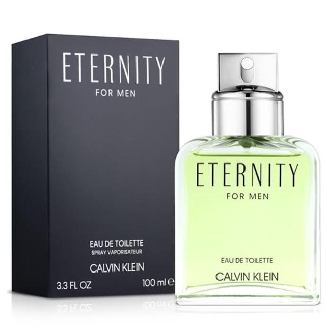 Calvin Klein 凱文克萊】CK ETERNITY 永恆男性淡香水100m(專櫃公司貨