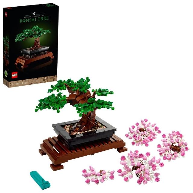 LEGO 樂高】Icons 10281 盆栽(情人節植物盆栽居家擺設DIY) - momo購物