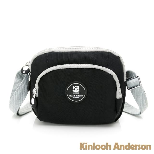 【Kinloch Anderson】迷霧森林 多功能方型側背包(黑色)