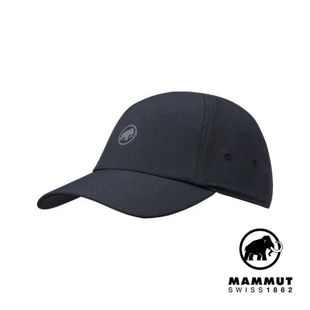 【Mammut 長毛象】Sun Peak Cap 機能防曬棒球帽 黑色 #1191-01670