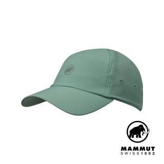 【Mammut 長毛象】Sun Peak Cap 機能防曬棒球帽 深玉石綠 #1191-01670