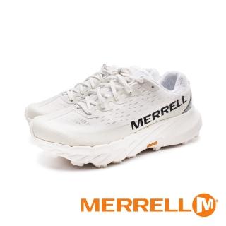 【MERRELL】女 AGILITY PEAK 5 戶外健身輕量型慢跑越野鞋 女鞋(白)