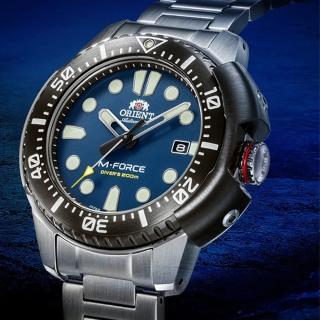 【ORIENT 東方錶】高質感 200米潛水機械腕錶 45mm(RA-AC0L07L)