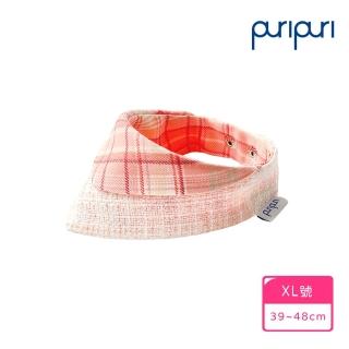 【PuriPuri】寵物領巾 水蜜桃冰沙 XL(貓咪領巾 狗狗領巾 親膚布料 台灣製作)