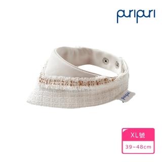 【PuriPuri】寵物領巾 煉乳雪花冰 XL(貓咪領巾 狗狗領巾 親膚布料 台灣製作)