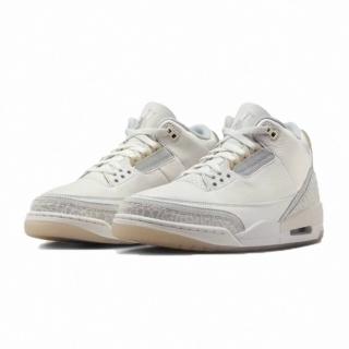 【NIKE 耐吉】Air Jordan 3 Retro Craft Ivory 男鞋 休閒鞋 米白 爆裂紋 3代 FJ9479-100