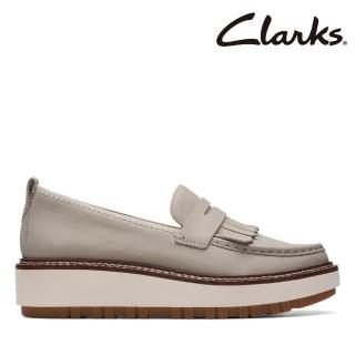【Clarks】女鞋 OriannaW Loafer 超厚鞋底修飾身型莫卡辛鞋 樂福鞋(CLF76640C)