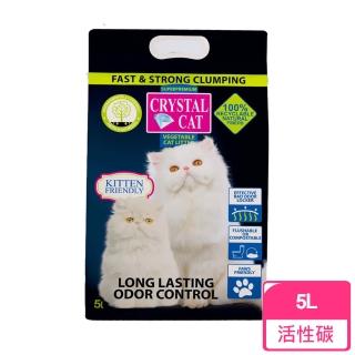 【喵汪森林】即期品 CRYSTAL CAT 水晶喵豆腐砂2.0mm/5L(有效期限：2024/6/30)