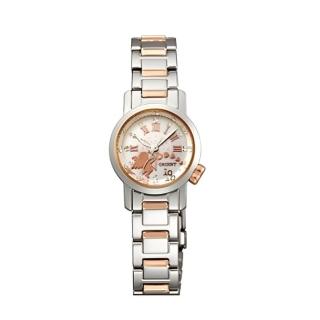 【ORIENT 東方錶】官方授權T2 玫瑰金雙色 石英女腕錶-錶徑21.5mm(WI0191UB)