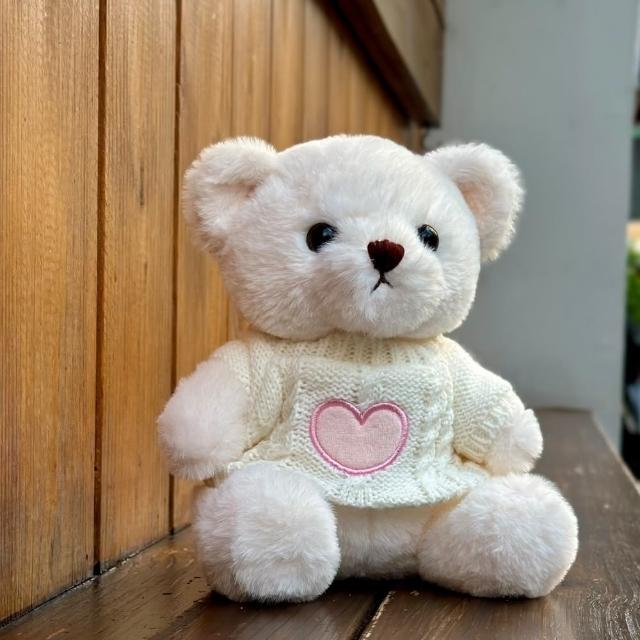 【歐比邁】毛衣熊 熊玩偶(20cm毛衣熊娃娃 0107440)