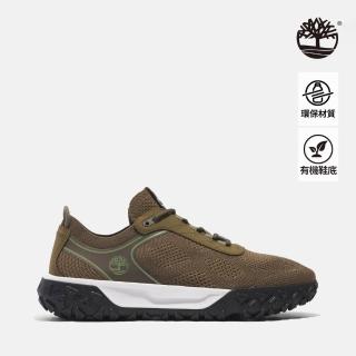【Timberland】男款橄欖綠 Greenstride Motion 6 低筒健行鞋(A6BPWEBF)