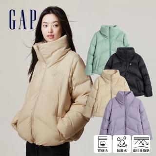 【GAP】女裝 Logo防潑水防風羽絨外套-多色可選(720893&720899)