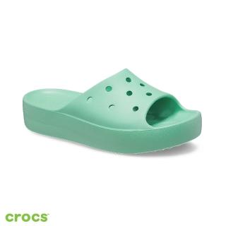 【Crocs】女鞋 經典雲朵涼拖(208180-3UG)