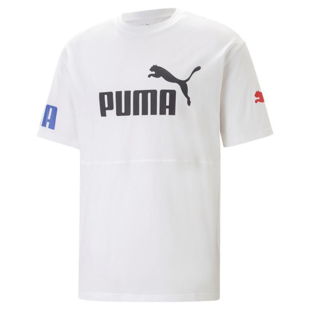 【PUMA官方旗艦】基本系列Power撞色短袖T恤 男性 67332152