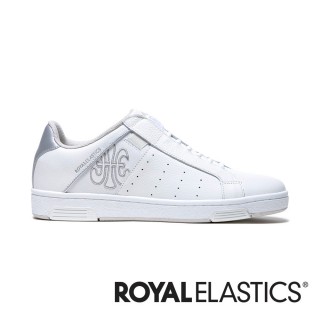 【royal elastics】icon og 真皮運動休閒鞋 男鞋(白銀)