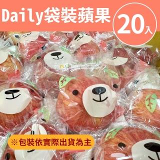 【甜露露】韓國Daily袋裝蘋果20入x1箱(4.6kg±10%)