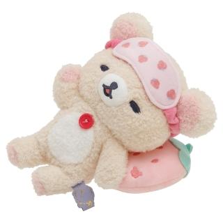 【San-X】拉拉熊 懶懶熊 打瞌睡系列 造型絨毛娃娃 一起入睡吧 小白熊