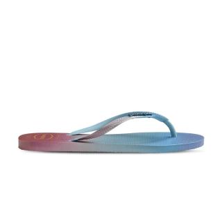 【havaianas 哈瓦仕】Slim Gradient Sunset 女鞋 藍粉色 漸層 夾腳 拖鞋 4146908-0001W
