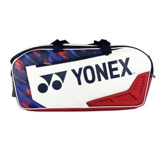 【YONEX】矩形袋羽拍袋73x20x32cm白X紅藍(BA02331WEX114)