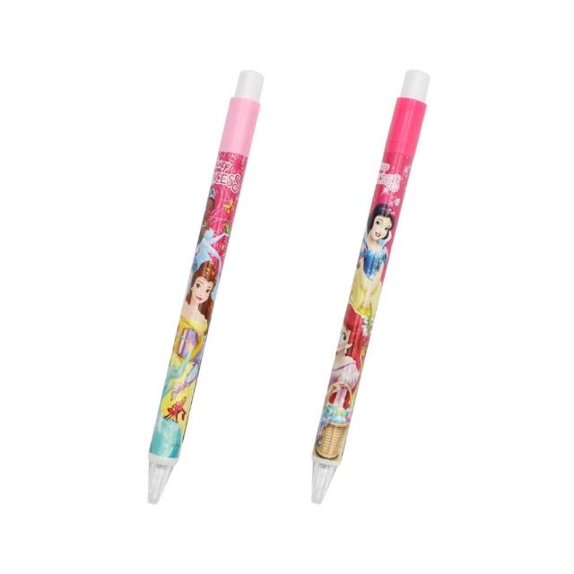 【收納王妃】Disney 迪士尼 公主系列 大三角自動鉛筆 自動鉛筆 鉛筆(三角造型 輕鬆好握)