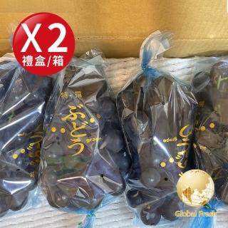 【盛花園蔬果】南投信義鄉巨峰葡萄2Kg x2盒