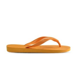 【havaianas 哈瓦仕】Top 男鞋 女鞋 橘黃色 哈瓦仕 基本素色款 巴西 拖鞋 4000029-6362U