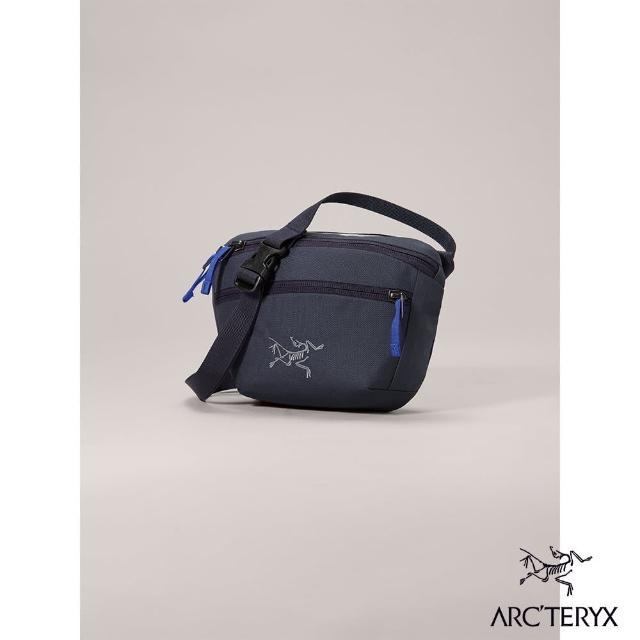 【Arcteryx 始祖鳥】Mantis 1L 多功能腰包(黑寶石/生命藍)