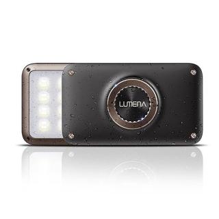【N9】N9-LUMENA2 行動電源照明LED燈-深霧灰 送S型雙面扣環(LUMENA2-Grey)