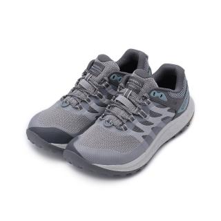 【MERRELL】ANTORA 3 GORE-TEX 防潑水健行鞋 灰藍 女鞋 ML067566
