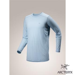 【Arcteryx 始祖鳥】男 Ionia 長袖羊毛T恤(深天藍)