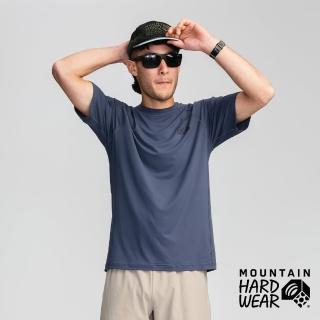 【Mountain Hardwear】Crater Lake Short Sleeve Crew Men 防曬短袖排汗衣 男款 石板藍 #1982431