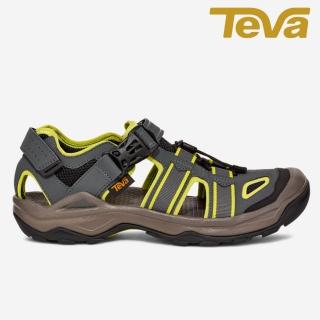 【TEVA】Omnium 2 VEGAN HYBRID 男 護趾水陸機能涼鞋/雨鞋/水鞋 暗影灰(TV1019180DKS)