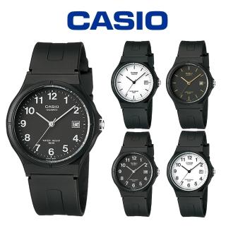 【CASIO 卡西歐】MW-59 極簡時尚經典指針日期中性錶