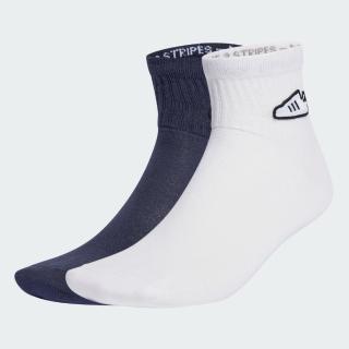 【adidas 愛迪達】腳踝襪 2雙入(IU2690 男/女 運動襪 腳踝襪)