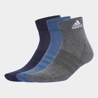 【adidas 愛迪達】腳踝襪 3雙入(IP0403 男/女 運動襪 腳踝襪)