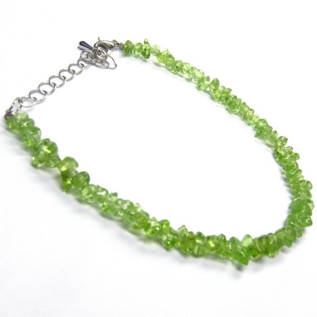 【小樂珠寶】高檔造型綠橄欖石 手珠手鍊稀有款KK07(小顆秀氣款)