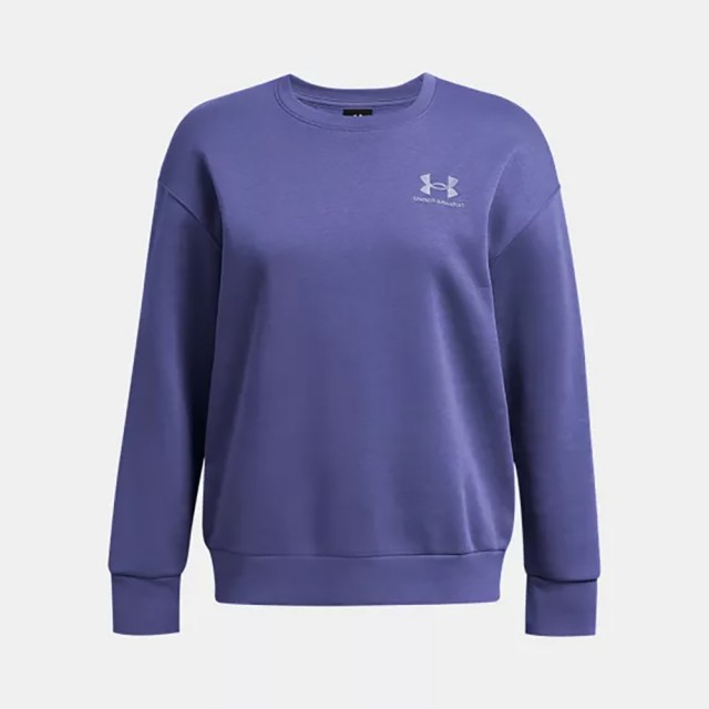 【UNDER ARMOUR】UA  UA Essential Fleece 長袖套頭衫 藍(1373032-561)
