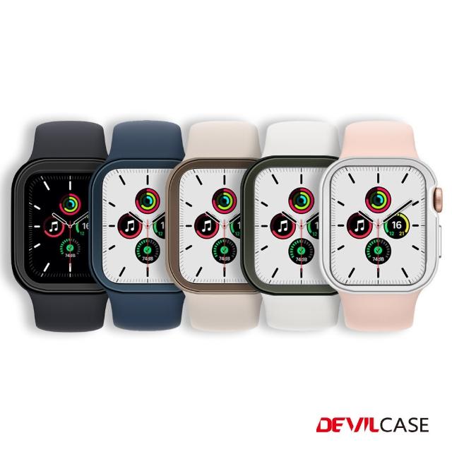 【DEVILCASE】Apple Watch 4/5/6/SE 44mm 惡魔防摔保護殼(斜面款-5色)