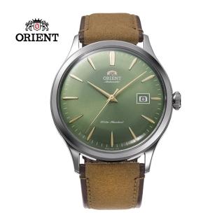 【ORIENT 東方錶】ORIENT 東方錶 DATEⅡ機械錶 皮帶款 綠色 - 42.0mm(RA-AC0P01E)