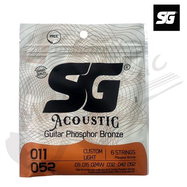 【SG】磷青銅 木吉他弦 0.011-0.052(SG-6691)
