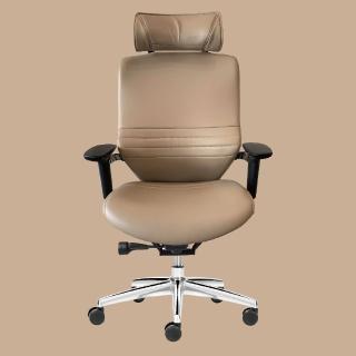 【舒樂活 4Health】NU Chair — 健康主管椅（超纖皮）(電腦椅 辦公椅 腰靠 健康 人體工學)