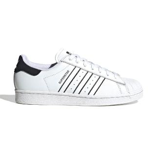 【adidas 愛迪達】Superstar 男鞋 白黑色 貝殼頭 經典 運動 休閒鞋 IF8090