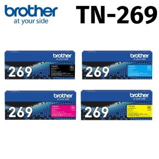 【brother】TN-269CMYK原廠1黑3彩碳粉匣(適用:L3280CDW、L3760CDW、L3780CDW)