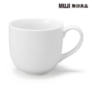 【MUJI 無印良品】日常食器/馬克杯/白 約380mL