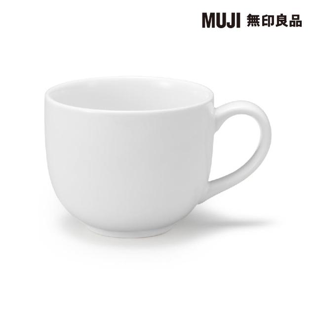 【MUJI 無印良品】日常食器/咖啡杯/白 約250mL