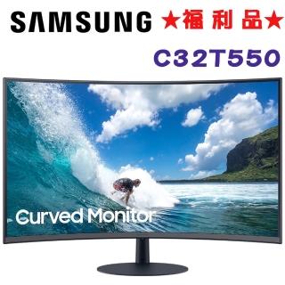 【SAMSUNG 三星】★福利品★C32T550FDC 32型 VA 1000R曲面電競螢幕